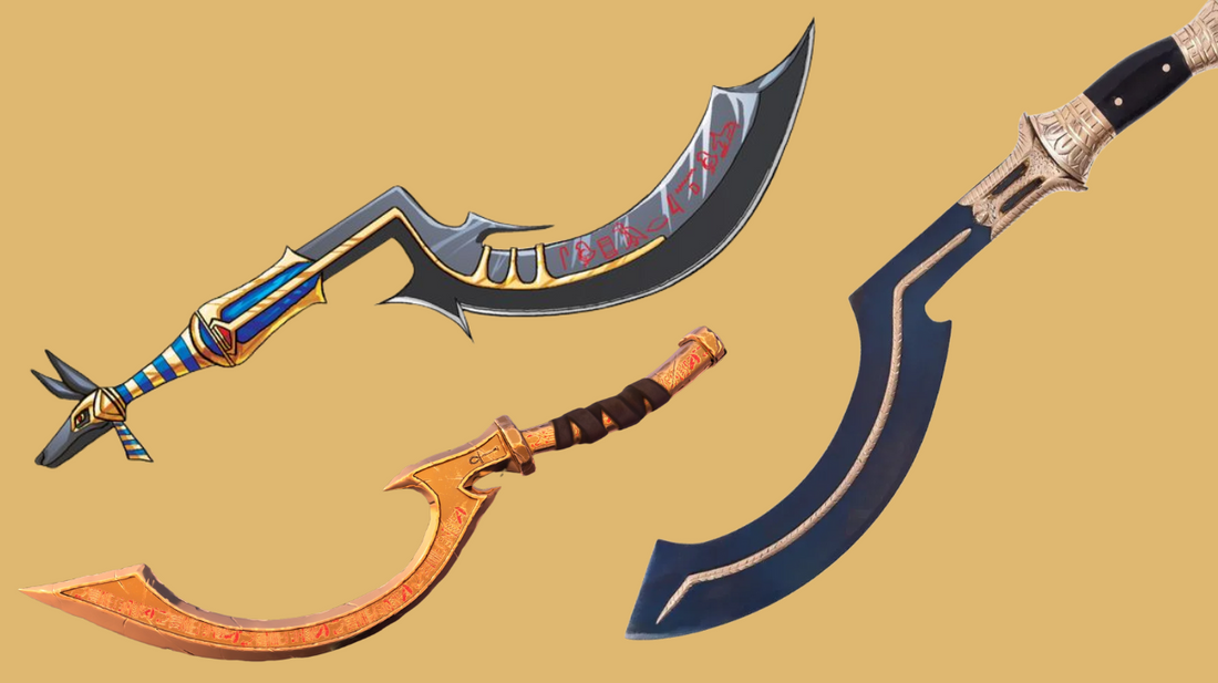 Khopesh Sword Techniques: Understanding the Mechanics of the Curved Blade - propswords