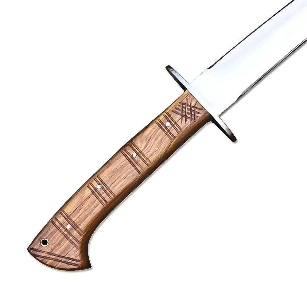 26" Custom Handmade Stainless Steel Khopesh Sword - Ancient Egyptian Sword With Sheath - propswords