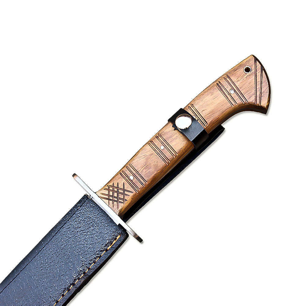 26" Custom Handmade Stainless Steel Khopesh Sword - Ancient Egyptian Sword With Sheath - propswords