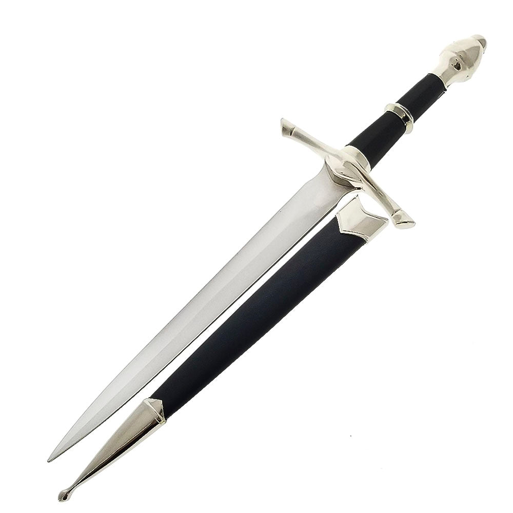 14" Ranger Medieval Dagger. Historical Short Sword with Scabbard. for Collection, Gift, Cosplay at Renaissance Fair - propswords