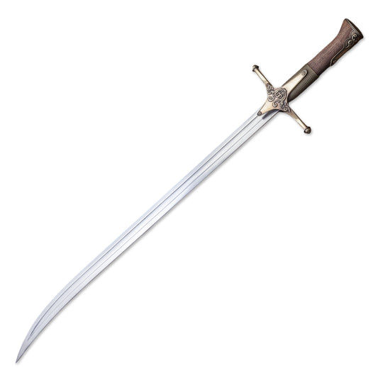 43" Handmade Stainless Steel Geralt OF Rivia Saber Sword Witcher Sword With Sheath - propswords