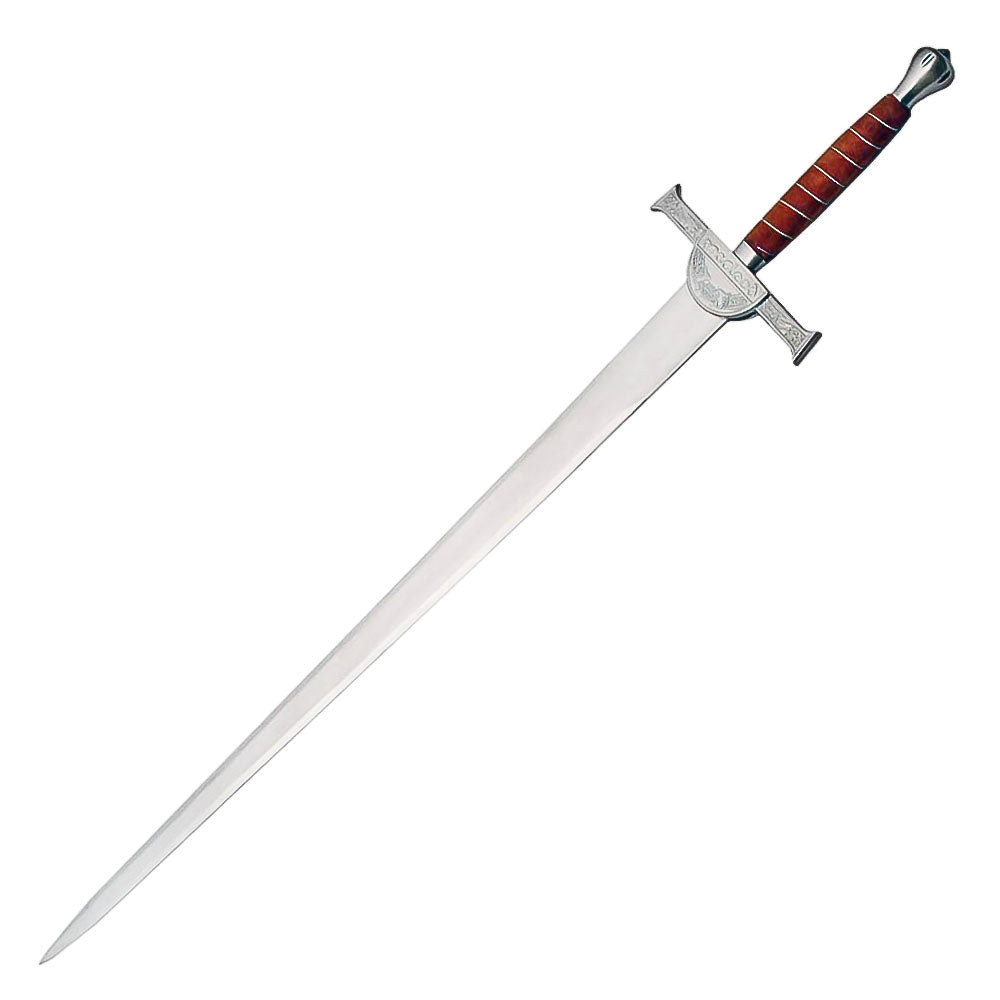 50" Handmade Stainless Steel Macleod Clan Broadsword Sword - propswords