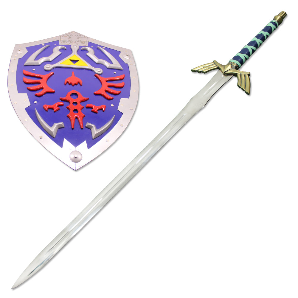 Legend Master Sword Skyward & The Legend of Zelda Breath of the Wild – Hylian Shield Zelda - propswords