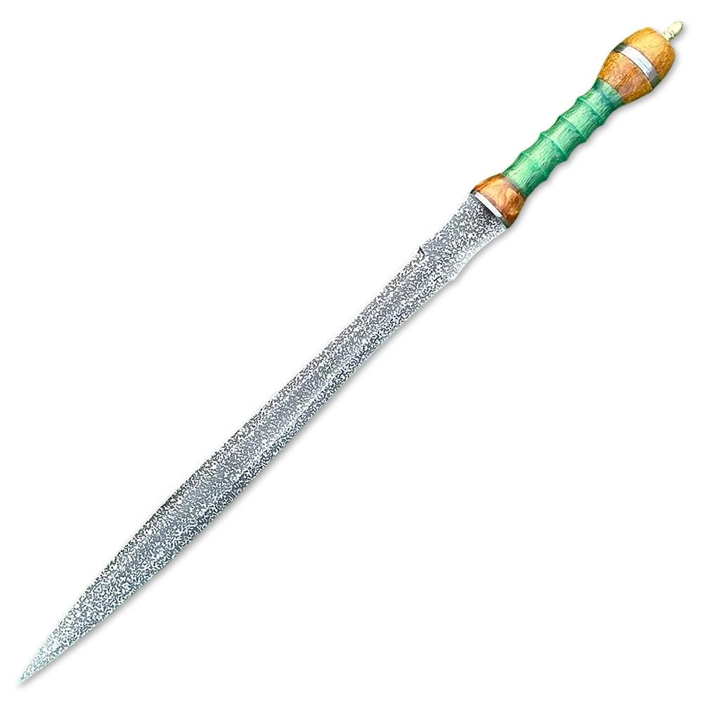 Handmade Stainless Steel Medieval Roman Gladius Historical Sword With Leather Sheath - propswords