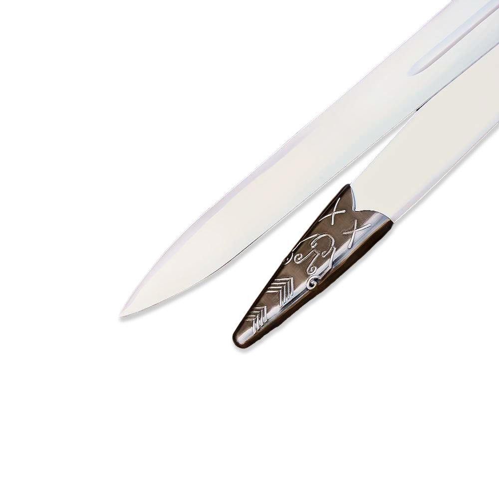 Witcher Silver Sword Witcher 3 Sliver Sword Killer Blade Fantacy Swords Movie Replica Stainess Steel Scabbard - propswords