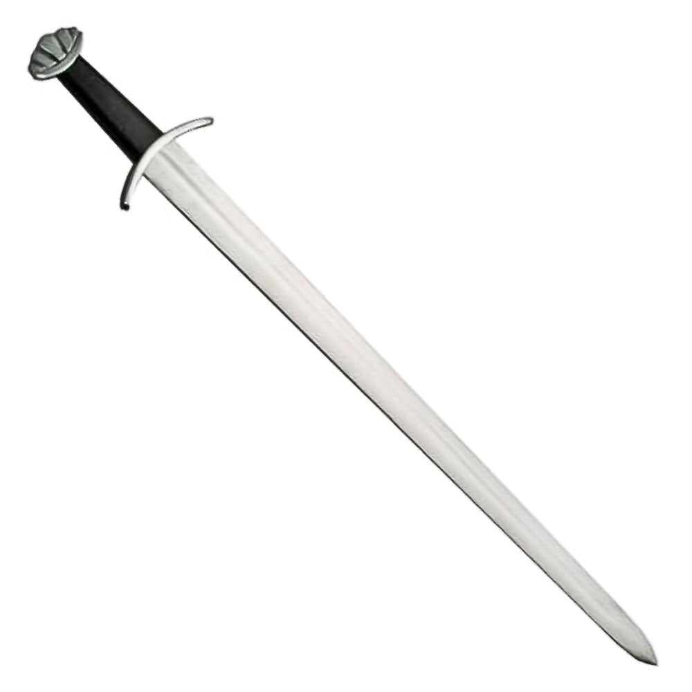 39” Handmade Stainless Steel Viking Sword with Scabbard - propswords