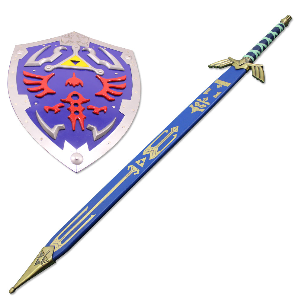 Legend Master Sword Skyward & The Legend of Zelda Breath of the Wild – Hylian Shield Zelda - propswords