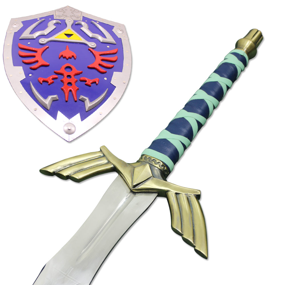 Legend Master Sword Skyward & The Legend of Zelda Breath of the Wild – Hylian Shield Zelda - propswords