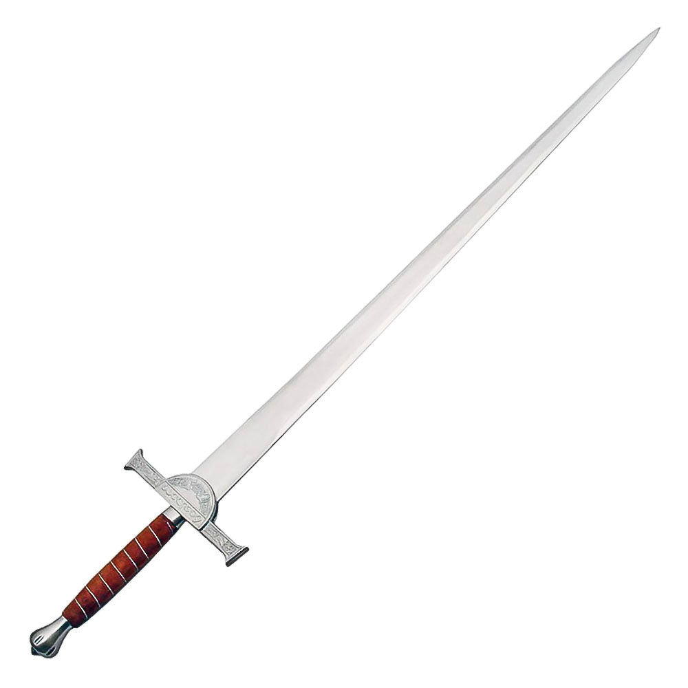 50" Handmade Stainless Steel Macleod Clan Broadsword Sword - propswords