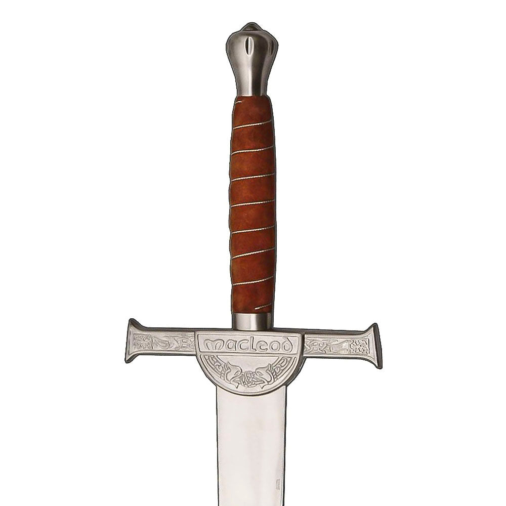 50" Handmade Stainless Steel Macleod Clan Broadsword Sword - propswords