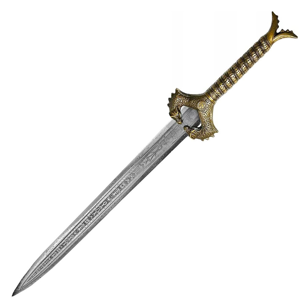 Stainless Steel Wonder Women Sword OF Diana Princess With Wall Plaque - propswords