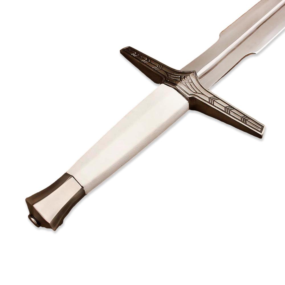 Witcher Silver Sword Witcher 3 Sliver Sword Killer Blade Fantacy Swords Movie Replica Stainess Steel Scabbard - propswords