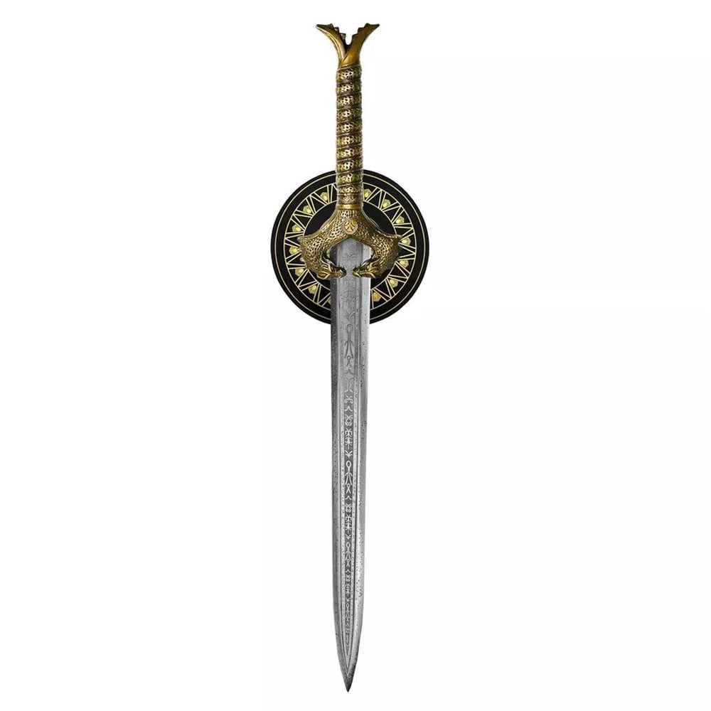 Stainless Steel Wonder Women Sword OF Diana Princess With Wall Plaque - propswords