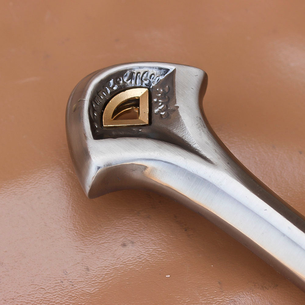 40" Damascus Steel Anduril Sword of Narsil The King Aragorn Sword Medieval Movie Sword With Leather Sheath - propswords