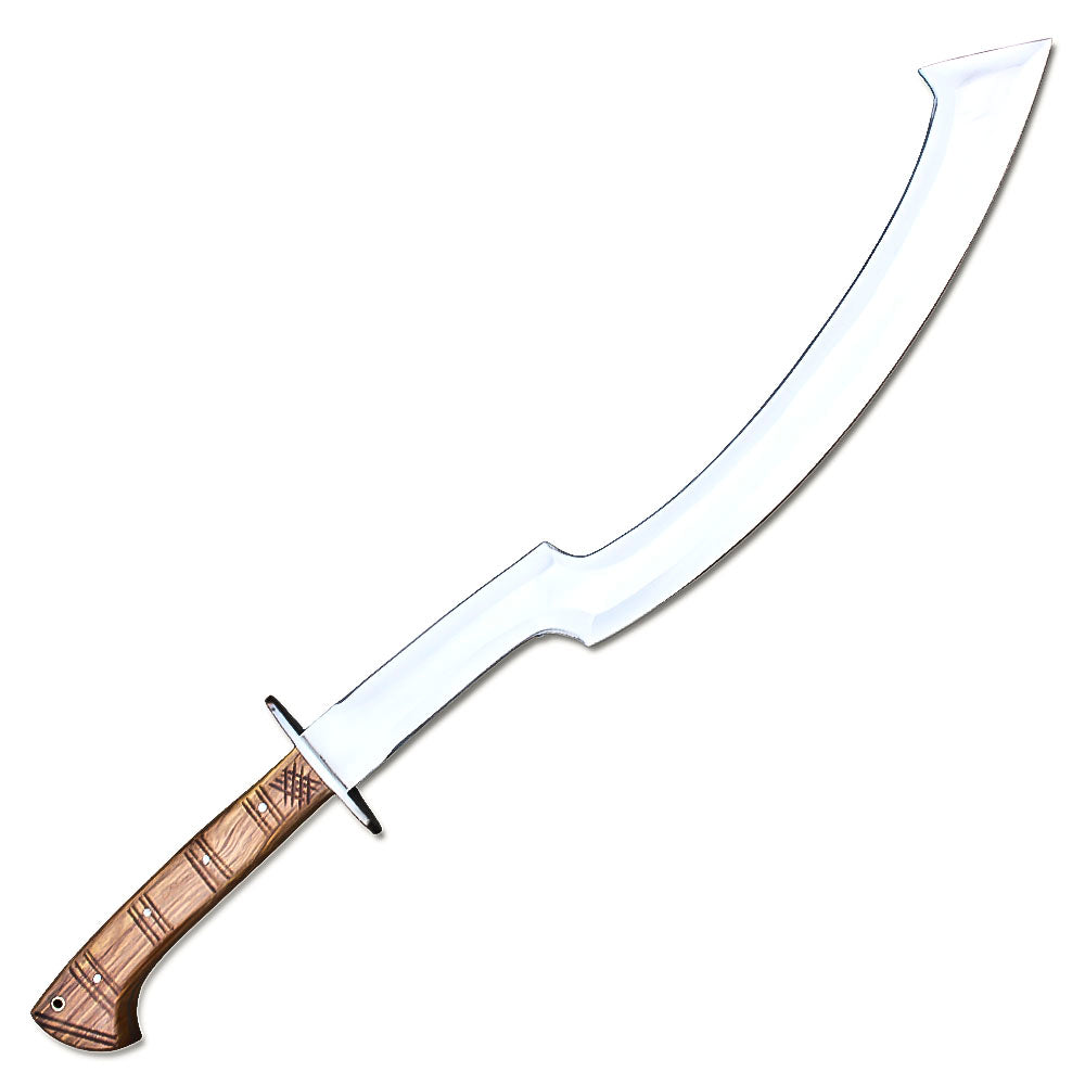 26" Custom Handmade Stainless Steel Khopesh Sword - Ancient Egyptian Sword With Sheath - propswords