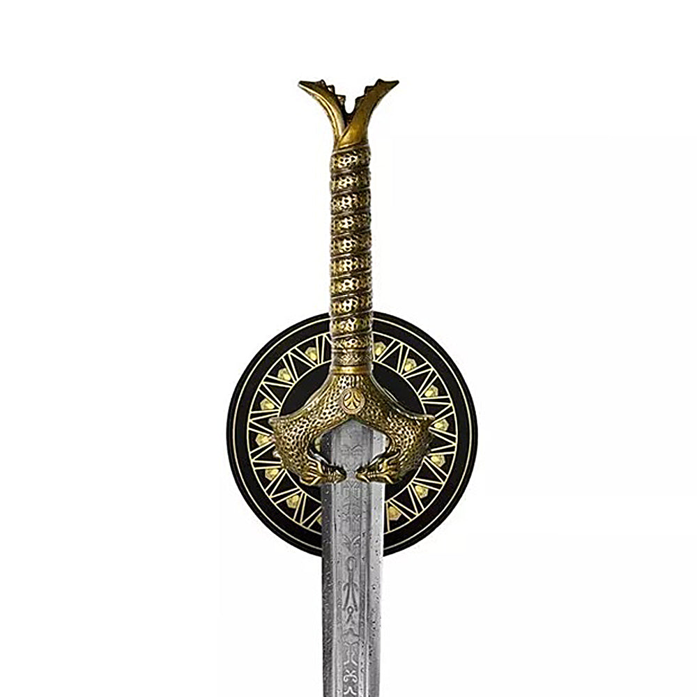 Stainless Steel Wonder Women Sword OF Diana Princess With Wall Plaque - propswords