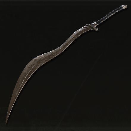 Bloodhound Fang Sword of the Blood Hound from Elden Ring - propswords