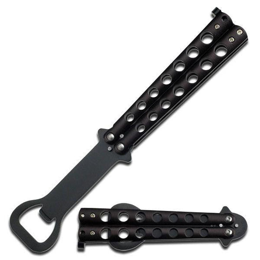 The Bartender Bottle Opener Butterfly Practice Knife - propswords
