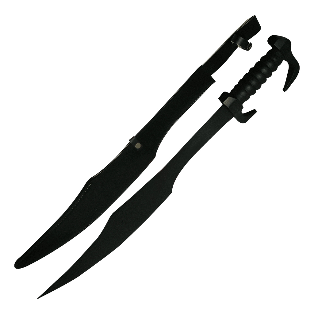 300 King Leonidas Spartan Sword Black Edition – Spartan and Roman Sword of Sparta - propswords