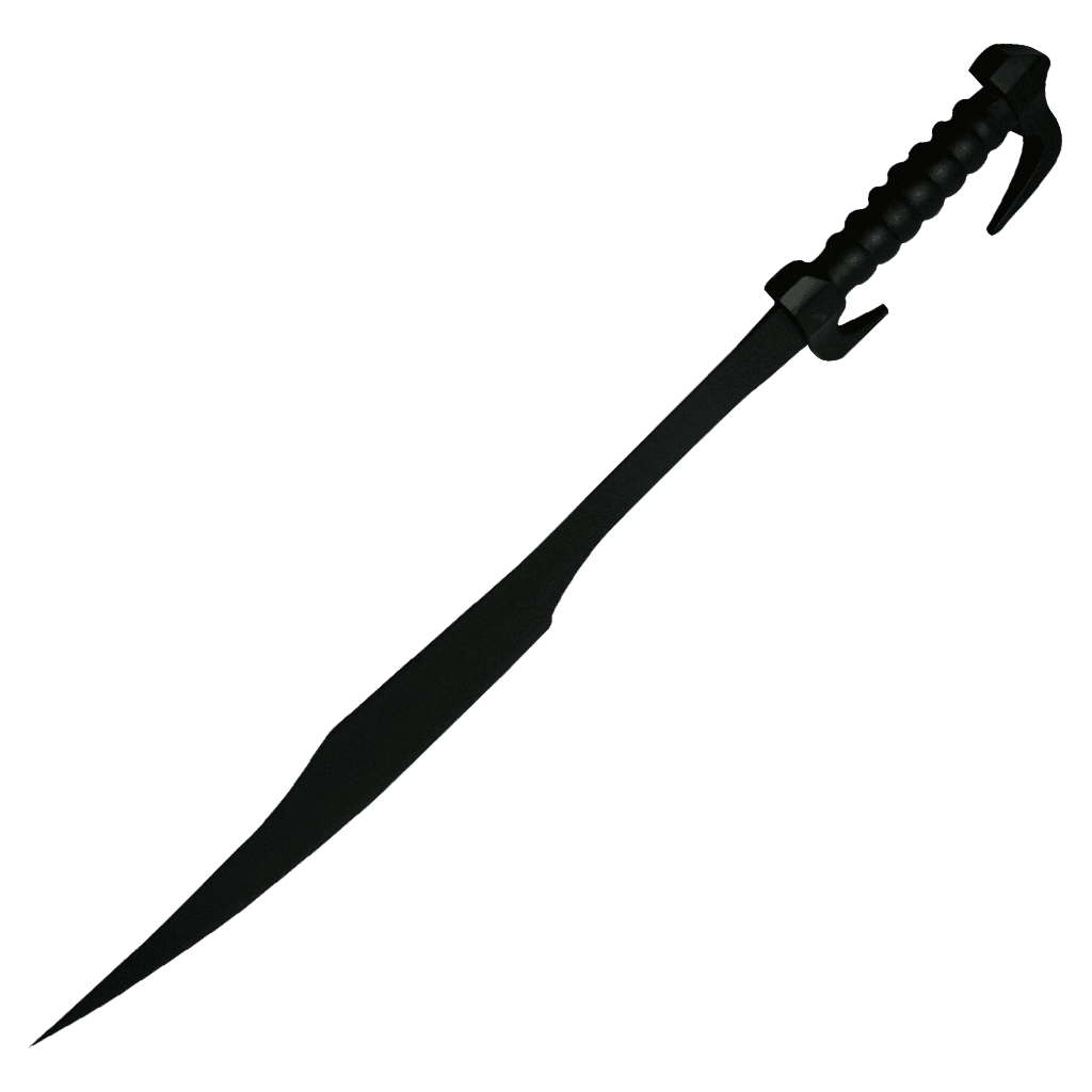 300 King Leonidas Spartan Sword Black Edition – Spartan and Roman Sword of Sparta - propswords