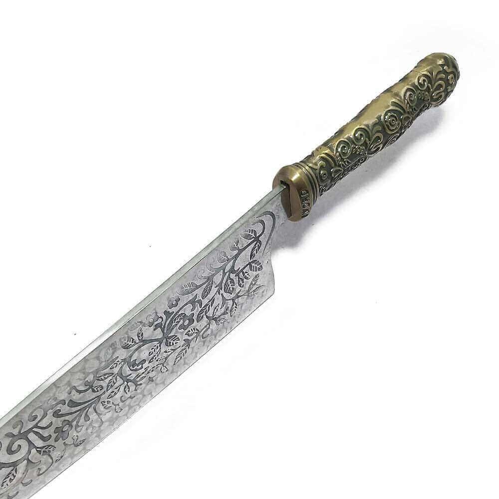 Alice Madness Return knife - Vorpal Blade Replica - Collectible Prop Knife with Table Stand - propswords