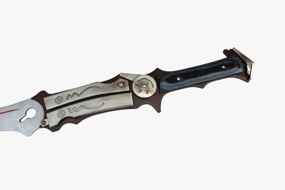 Authentic Blazefire Saber Replica – FF13 Lightning Gunblade & Sword Prop for Cosplay & Collectors - propswords