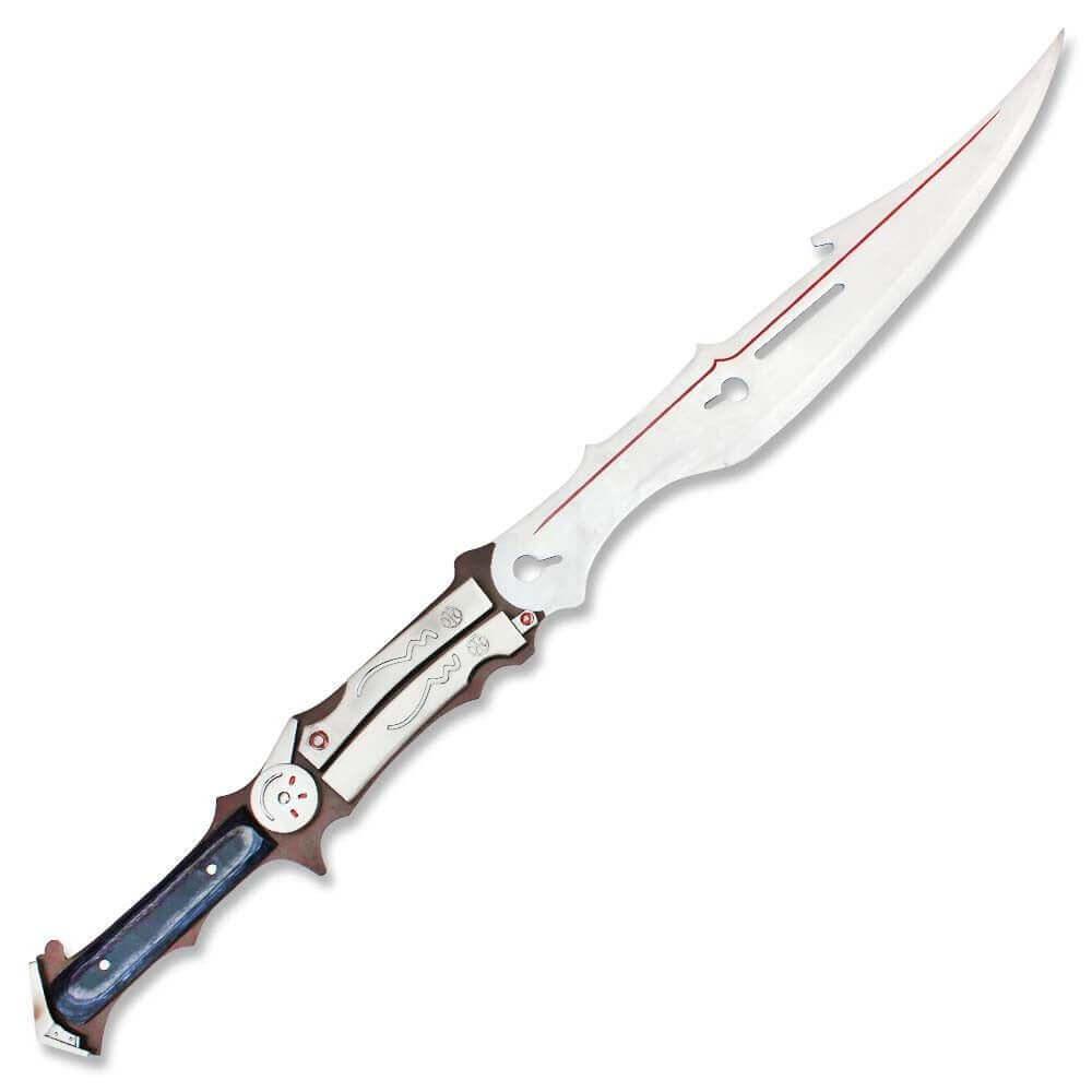 Authentic Blazefire Saber Replica – FF13 Lightning Gunblade & Sword Prop for Cosplay & Collectors - propswords