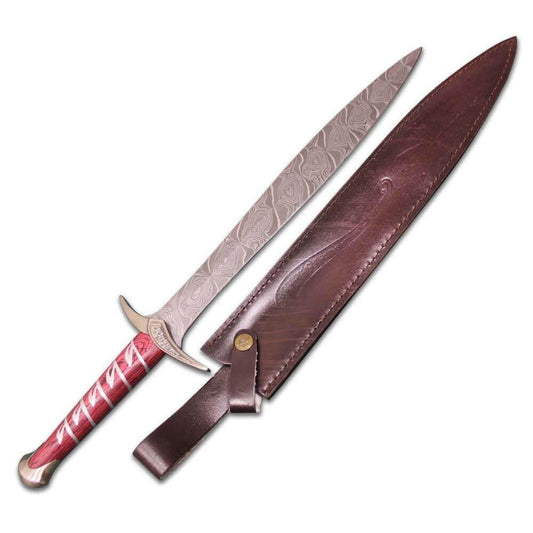 Damascus Steel Lord of the Rings Swords Sting Swords of Frodo - propswords