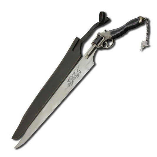 Authentic FF8 Squall Gunblade Replica – Final Fantasy Style Revolver Sword - propswords