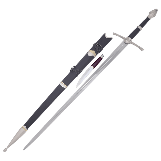 Lord Of The Ring Strider Swords Carried by Strider the Ranger black Edition - propswords