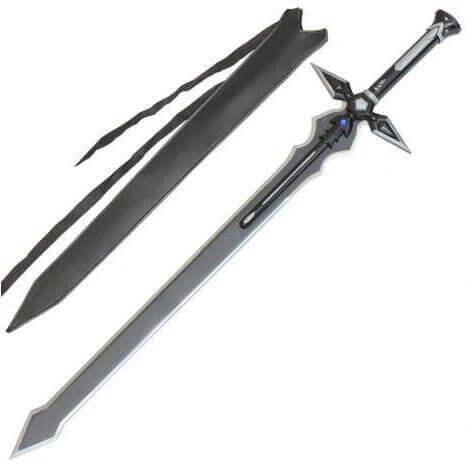 SAO BLACK DARK REPULSER SWORD OF KIRITO - propswords