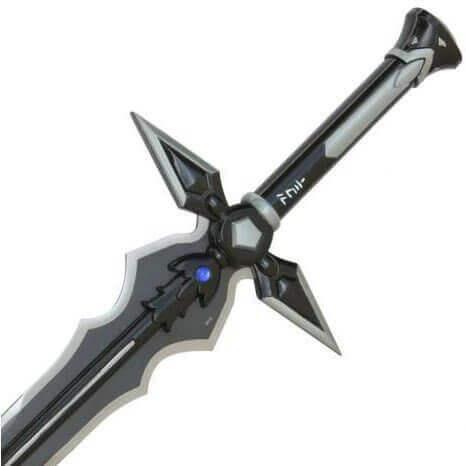 SAO BLACK DARK REPULSER SWORD OF KIRITO - propswords