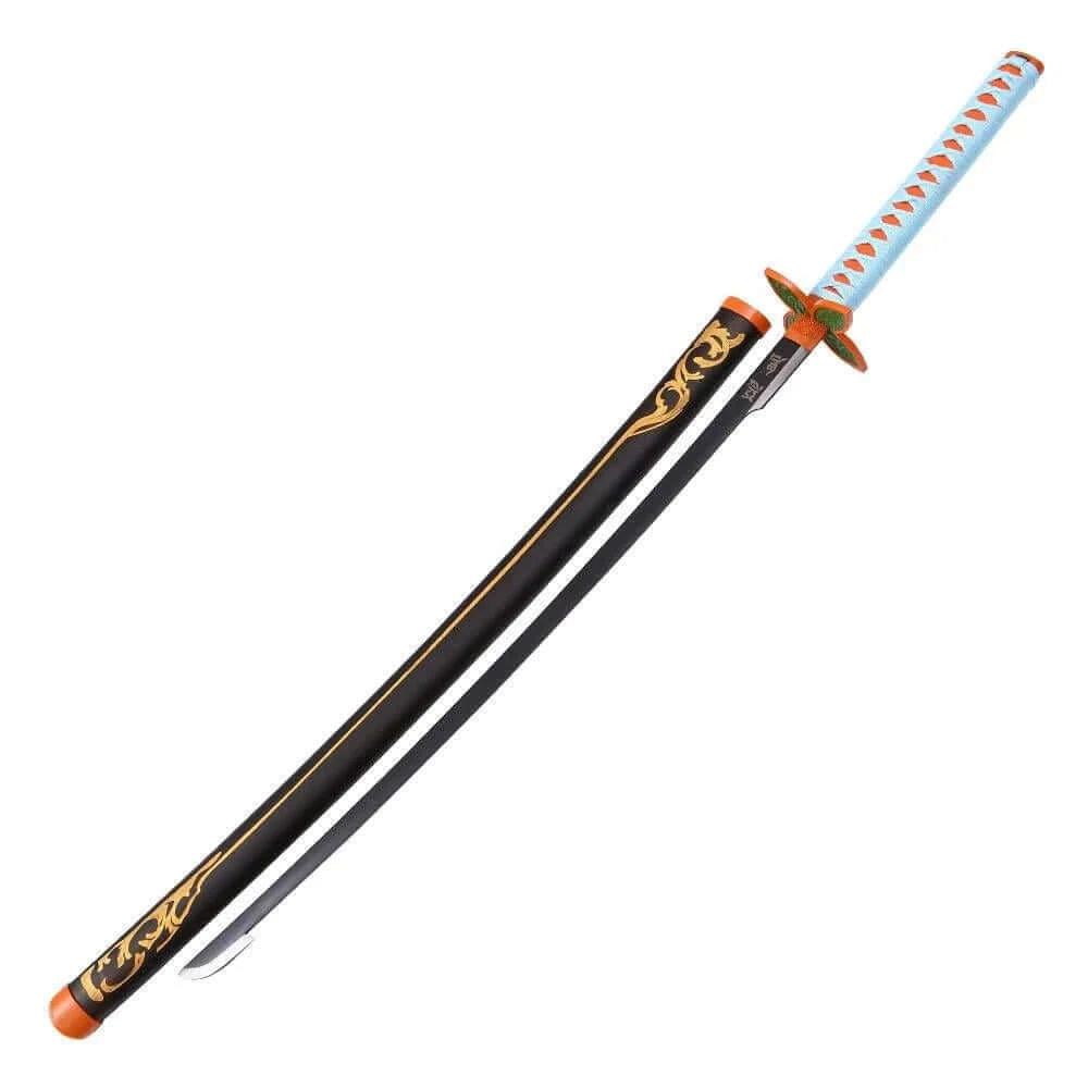 Demon Slayer: Kimetsu no Yaiba Shinobu Kocho's Nichirin Katana Sword Replica - propswords