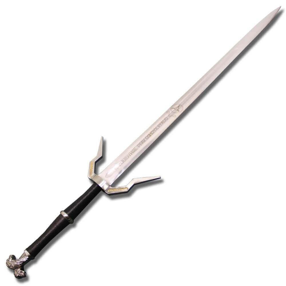 SILVER RUNE SWORD OF GERALT OF RIVIA 3 THE WITCHER 3 REPLICA SWORDS - propswords