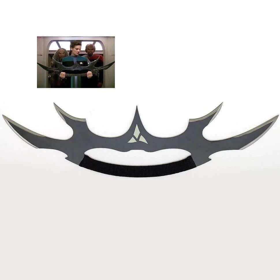 Star Trek Sword of Kahless Bat'Leth of Klingons from Star Trek-Star Trek Bat'leth - propswords