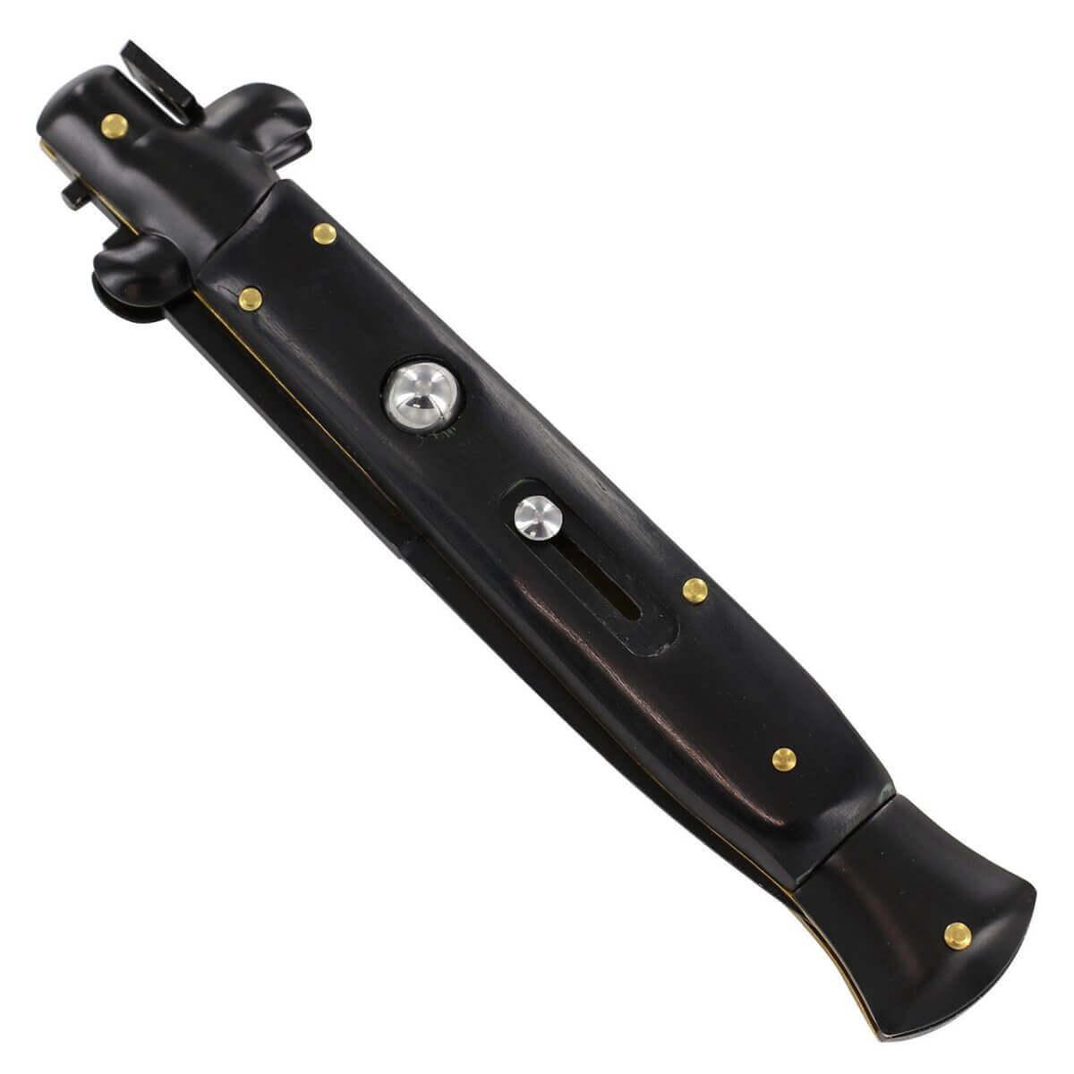 The Reckoning Pushbutton Stiletto Automatic Knife - propswords