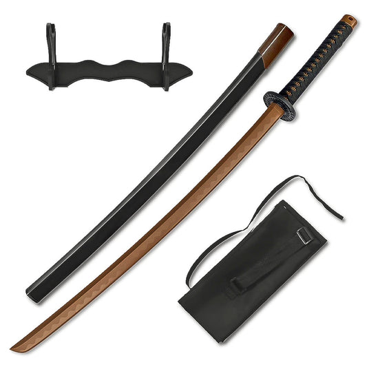 Katana Sword - High Toughness Polypropylene Blade, Performing & Training, Includes Scabbard for Aikido
