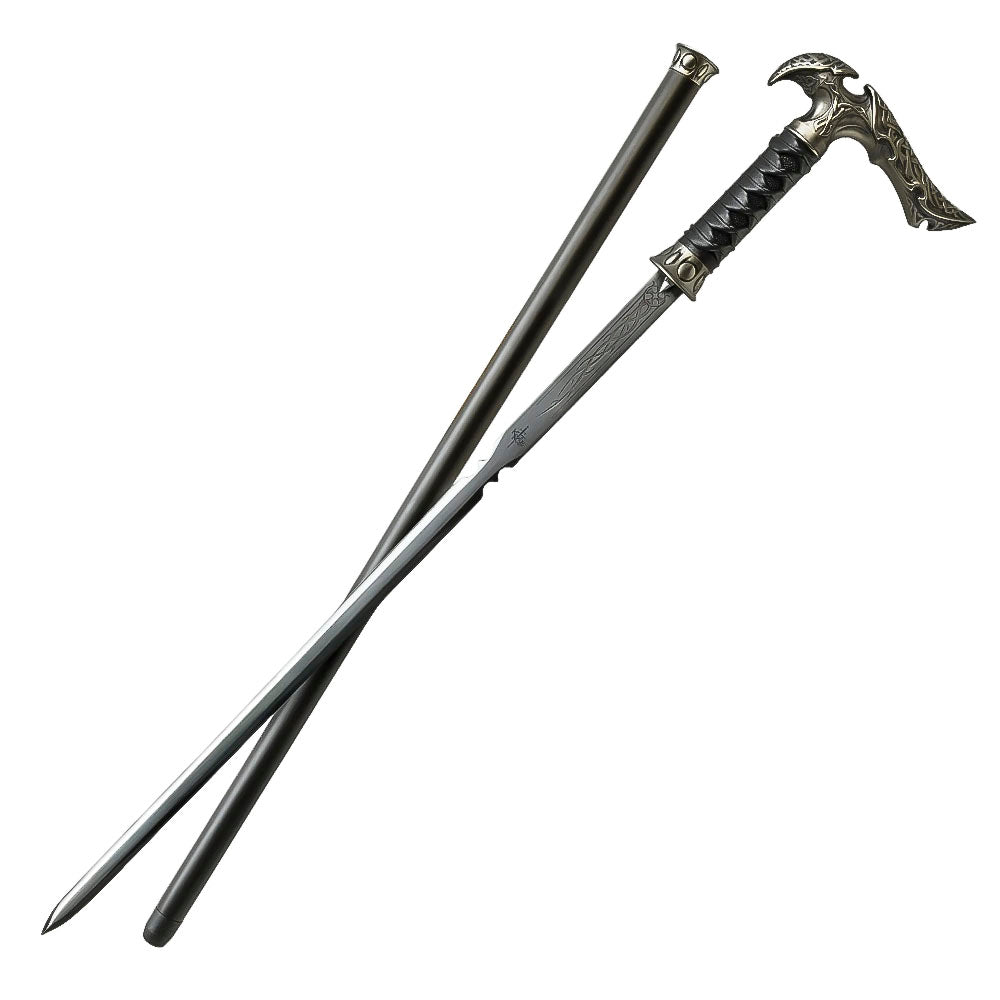 Black Axios Sword Cane - propswords