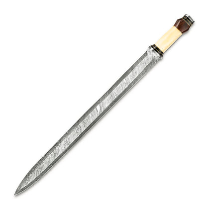 Handmade Sword | Includes Genuine Leather Belt Scabbard - propswords