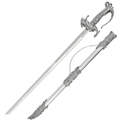 Saint George Dragon Saber - Intricately Designed Dragon Sword, Exquisite Knight Collections, for Collectors