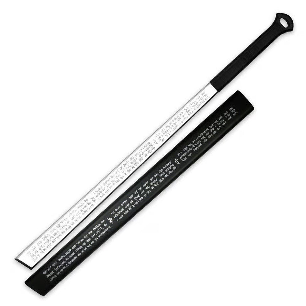 Ultraviolet Sword Full Tang Triple Edged Sword With Display Stand - propswords