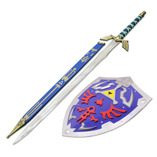 Legend Master Sword Skyward & The Legend of Zelda Breath of the Wild – Hylian Shield Zelda - propswords