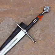 Master crafted Wolven Steel Sword Witcher Replica Sword - propswords