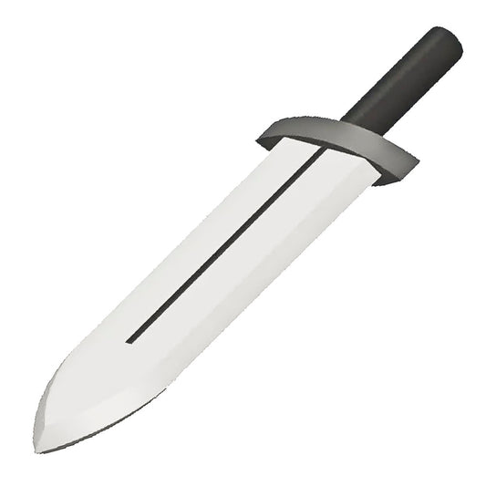 21” Handmade Merenary Twinblade Sword of Sunraku From Shangri La Frontier - propswords