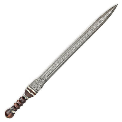 Historical Damascus Gladiator Sword - propswords