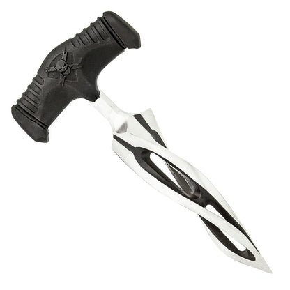 M48 Cyclone Push Dagger | 5 3/4” 2Cr13 stainless steel blade | 7 3/8" overall | Vortec belt sheath included - propswords