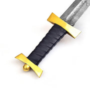 Handmade Damascus Steel Roman Inspired Spatha Historical Replica Sword - propswords