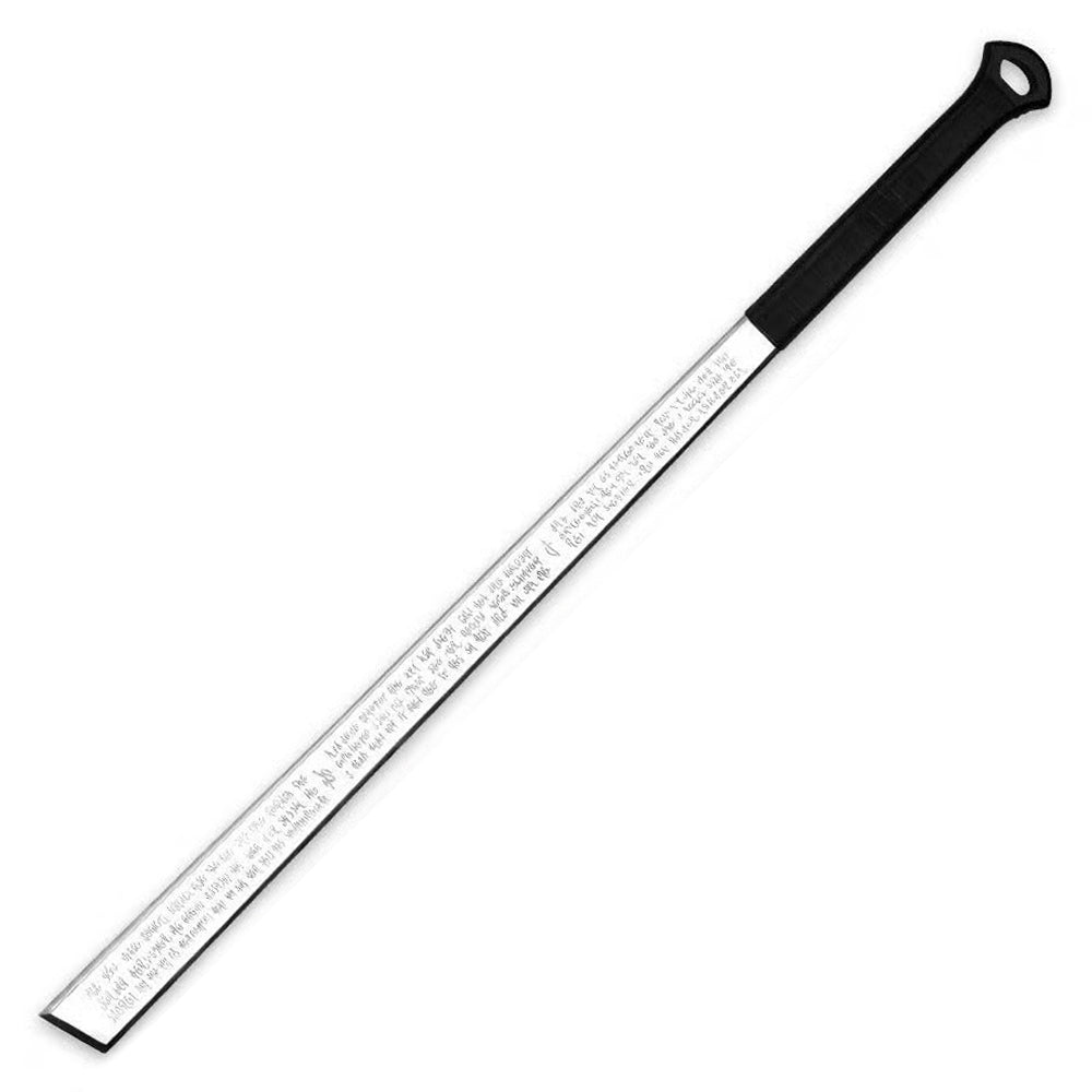 Ultraviolet Sword Full Tang Triple Edged Sword With Display Stand - propswords