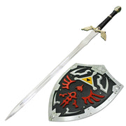 LEGEND OF ZELDA MASTER SWORD OF DARK LINK & Dark Link Hylian Zelda Shield