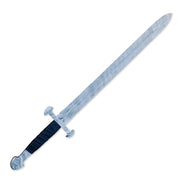 36" Hand-Forged Damascus Steel Sword | Premium Black Leather Sheath | Personalized Gift for Him, Wedding, Father's Day, Birthday, Groomsmen Gift